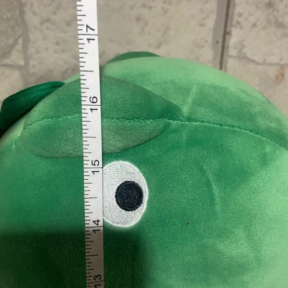 Plush Green Dino Stuffed Animal - Picture 2 of 2